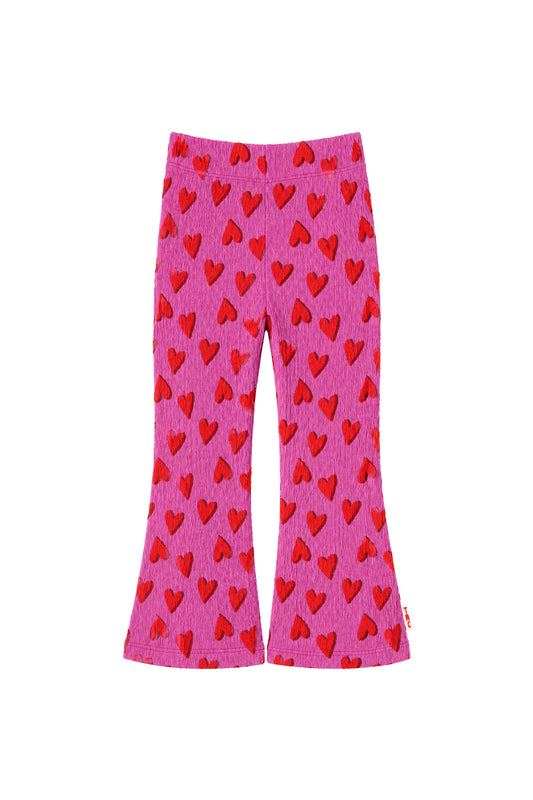 The New Chapter | Nena flared broek rood met print