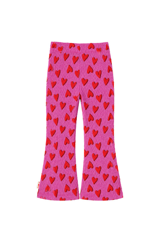 The New Chapter | Nena flared broek rood met print