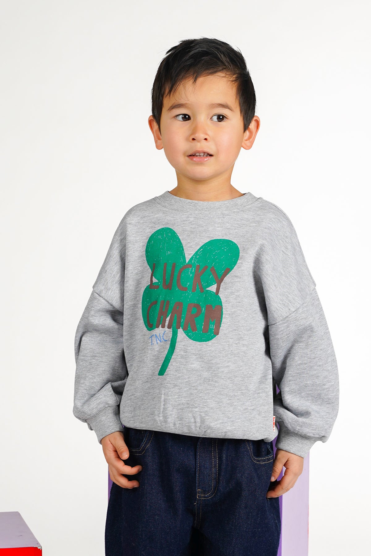 The New Chapter | Billie sweater grijs-groen