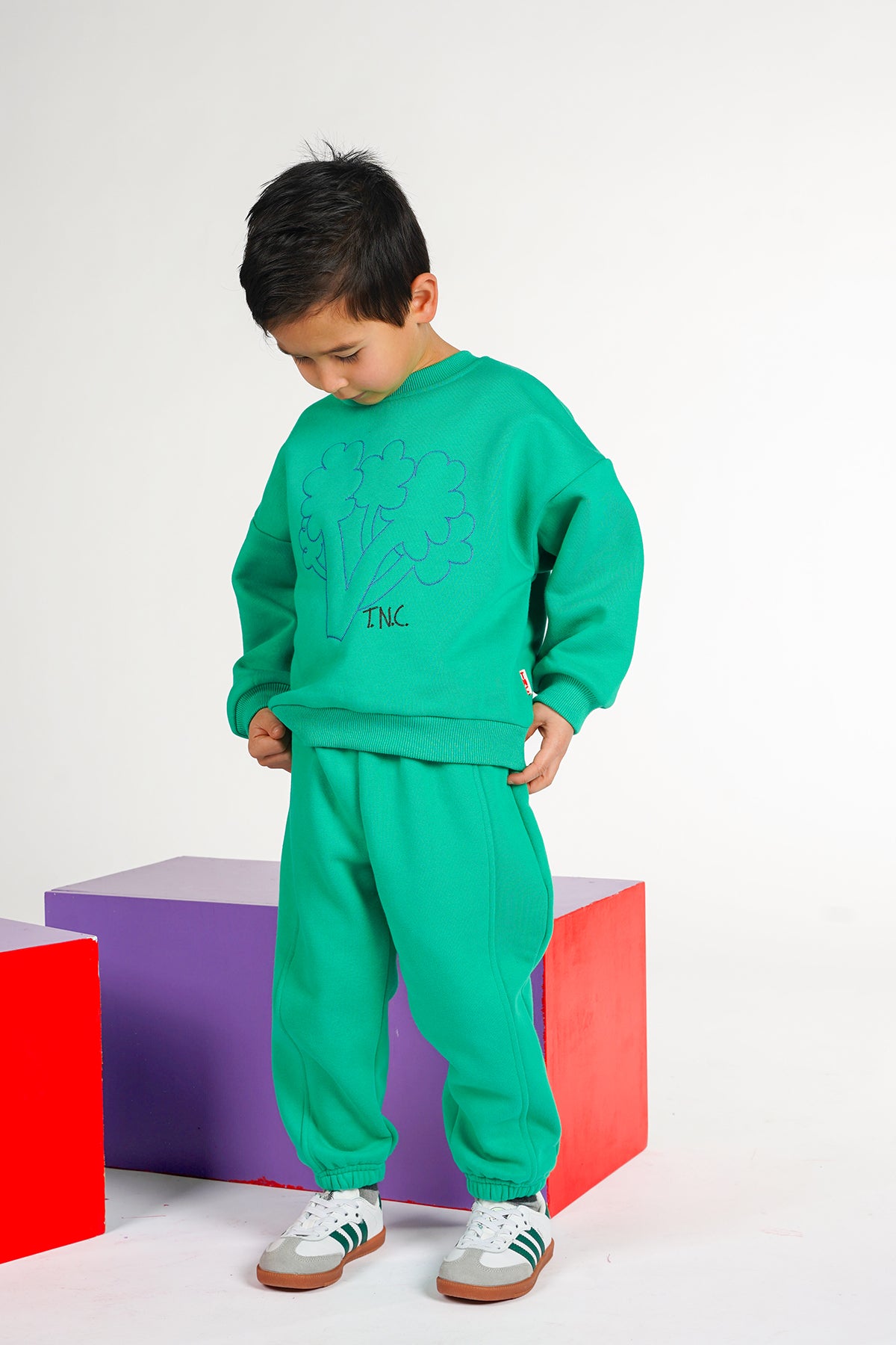 The New Chapter | Wolf sweatpants groen