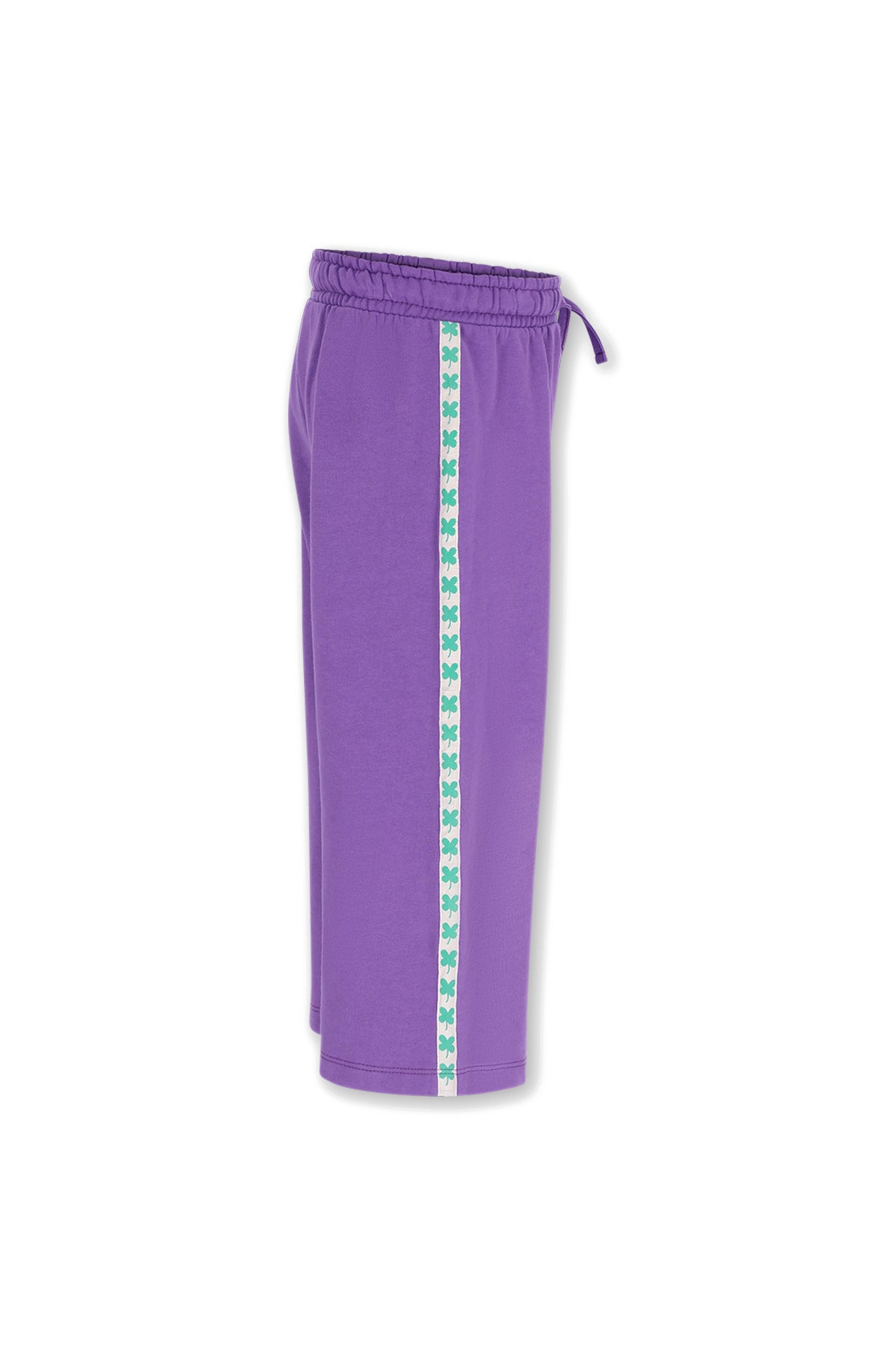 The New Chapter | Dide sweatpants paars-groen