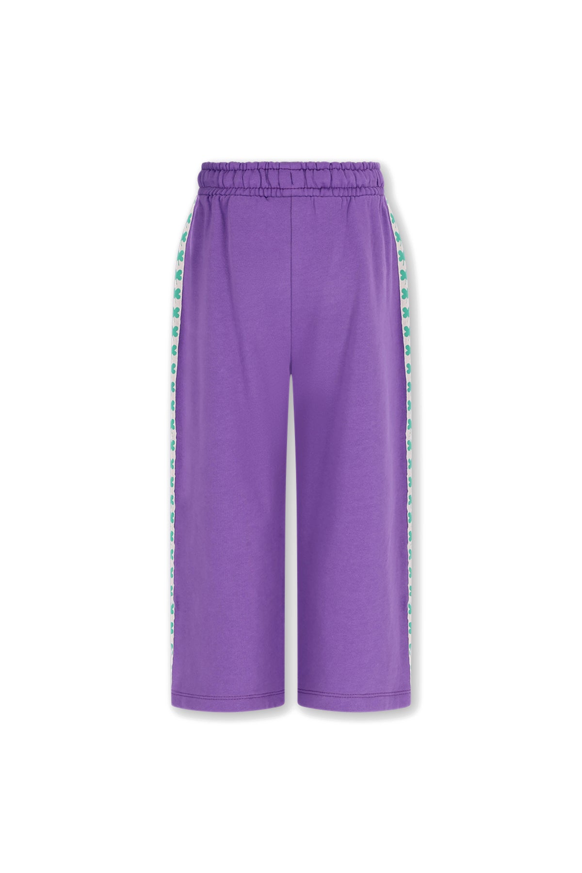 The New Chapter | Dide sweatpants paars-groen