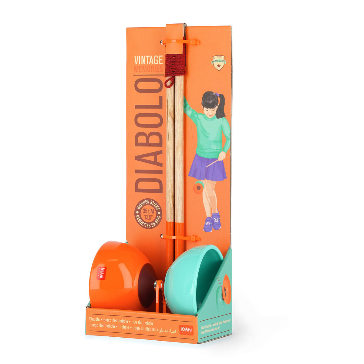 Legami | Diabolo – Vintage Jongleer Spel