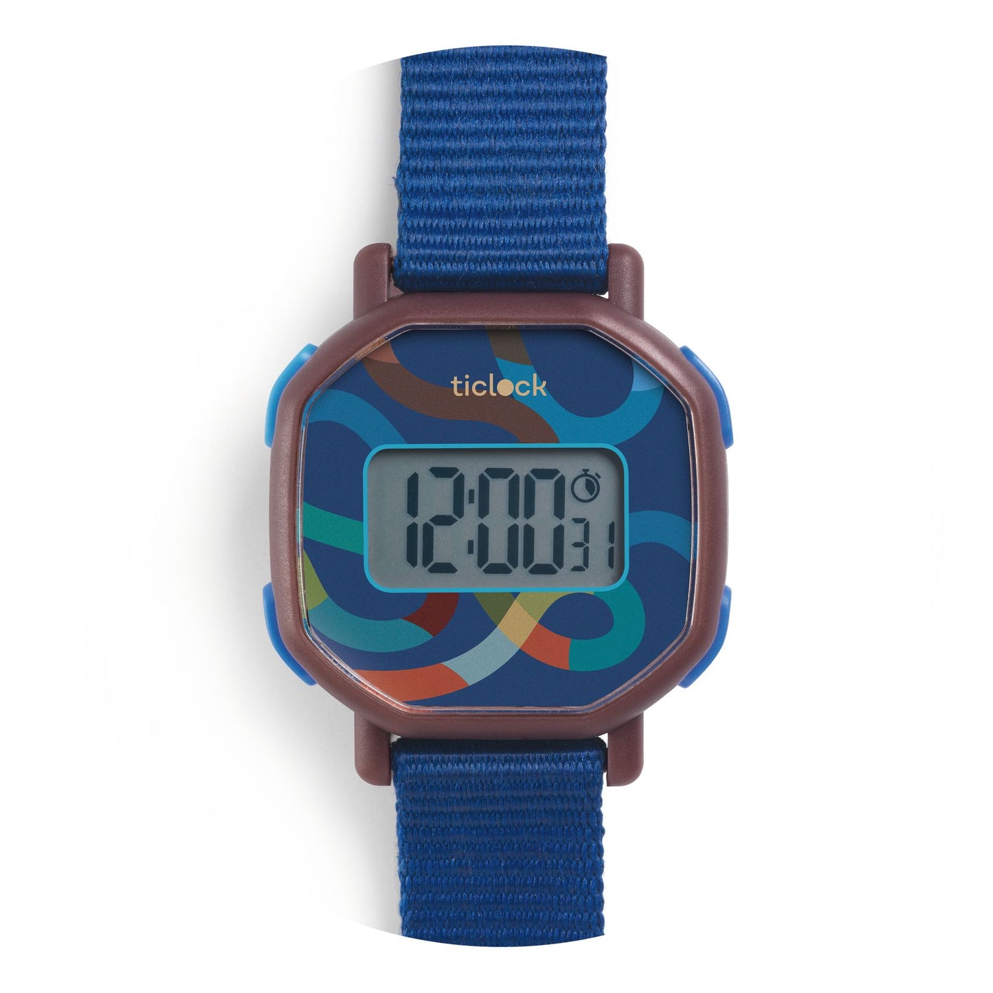 Djeco | Kinderhorloge digitaal - blue volute - DD00457