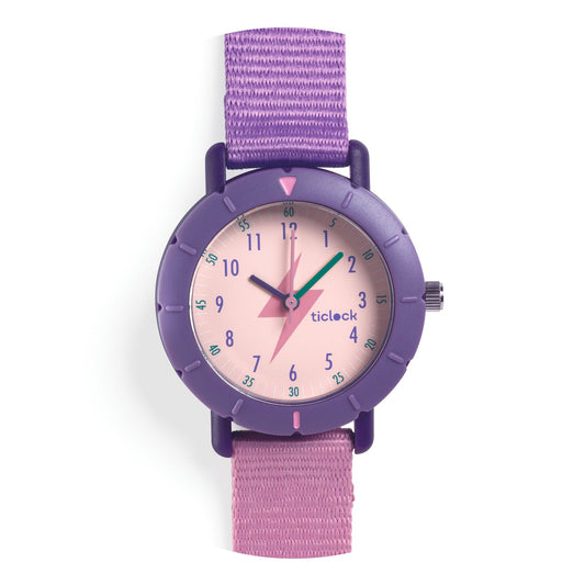 Djeco | Kinderhorloge - purple flash - DD00475