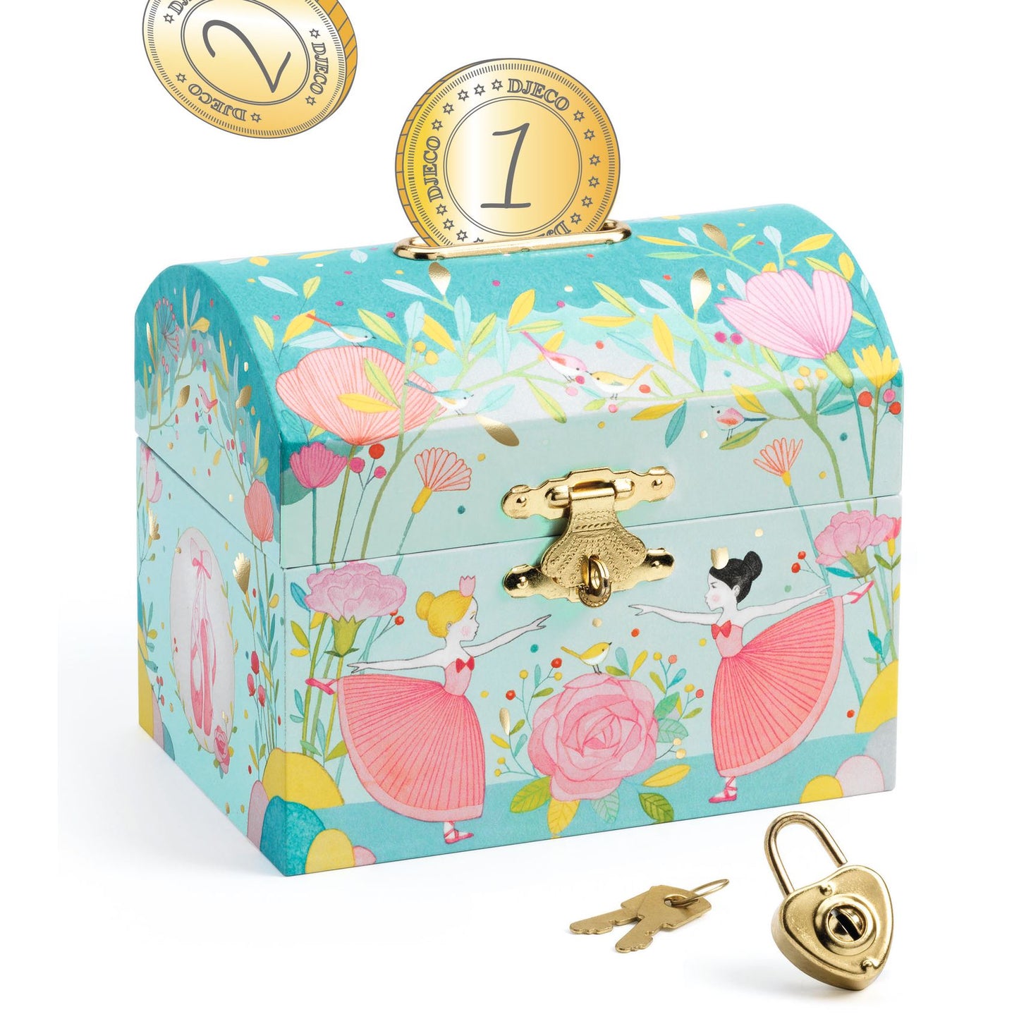 Djeco | Geldkist spaarpot - Ballerina - DD03332