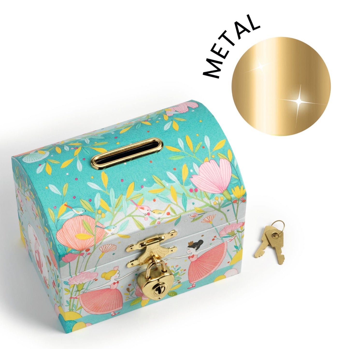 Djeco | Geldkist spaarpot - Ballerina - DD03332