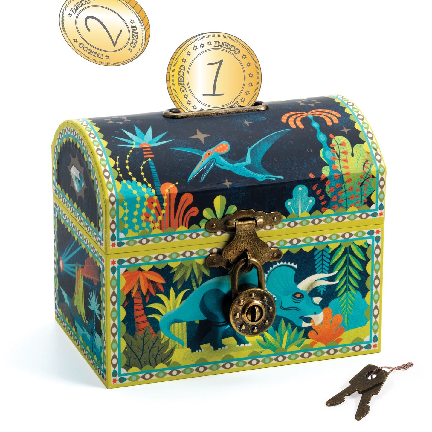 Djeco | Geldkist spaarpot - dinosaurus - DD03333