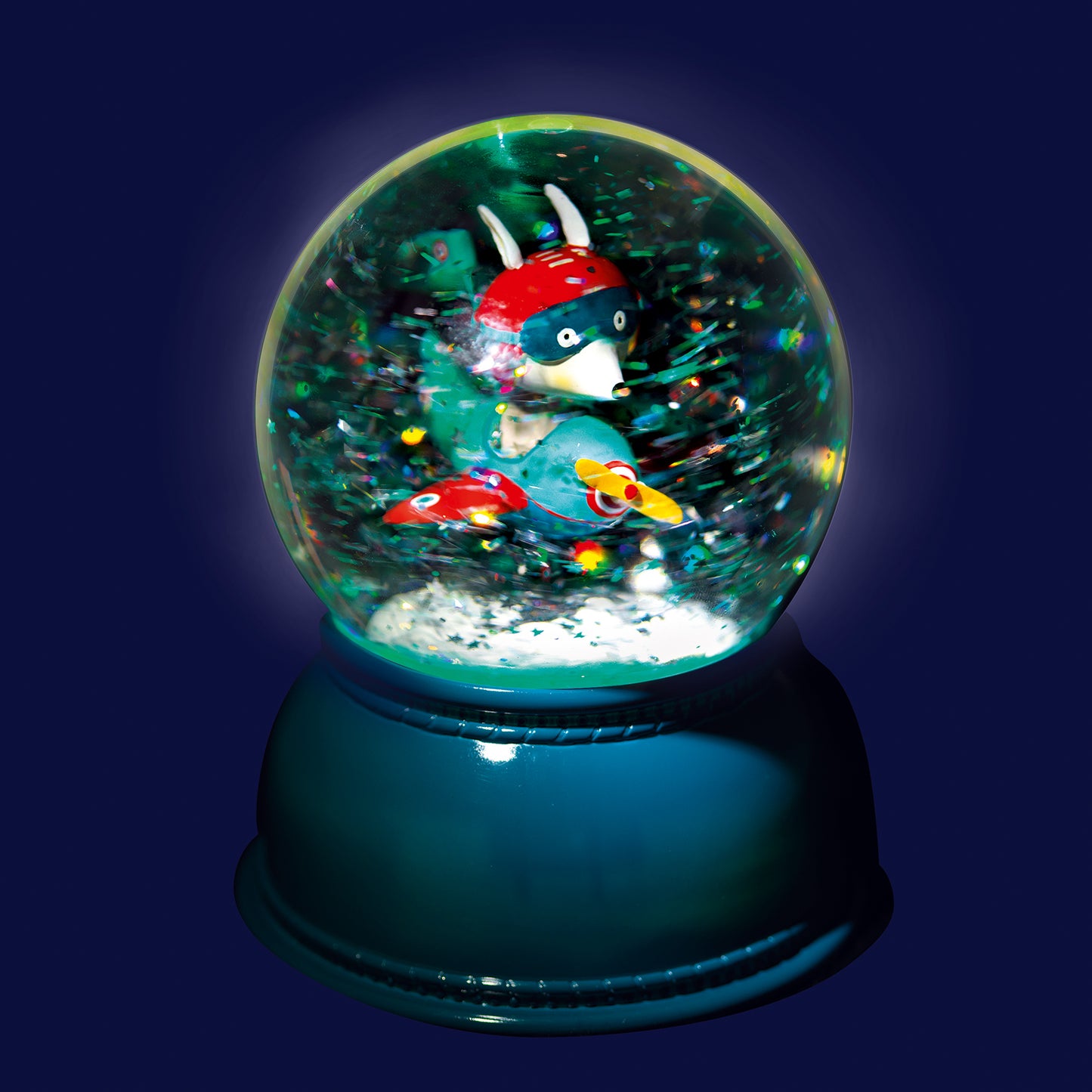 Djeco | Sneeuwbol lamp - vliegtuig - DD03407