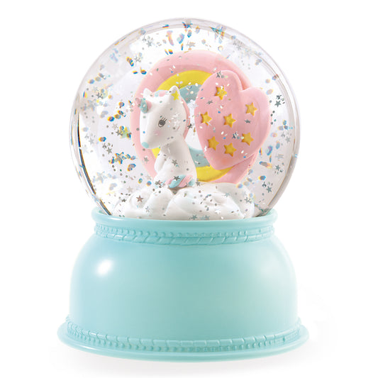 Djeco | Sneeuwbol lamp - eenhoorn - DD03408
