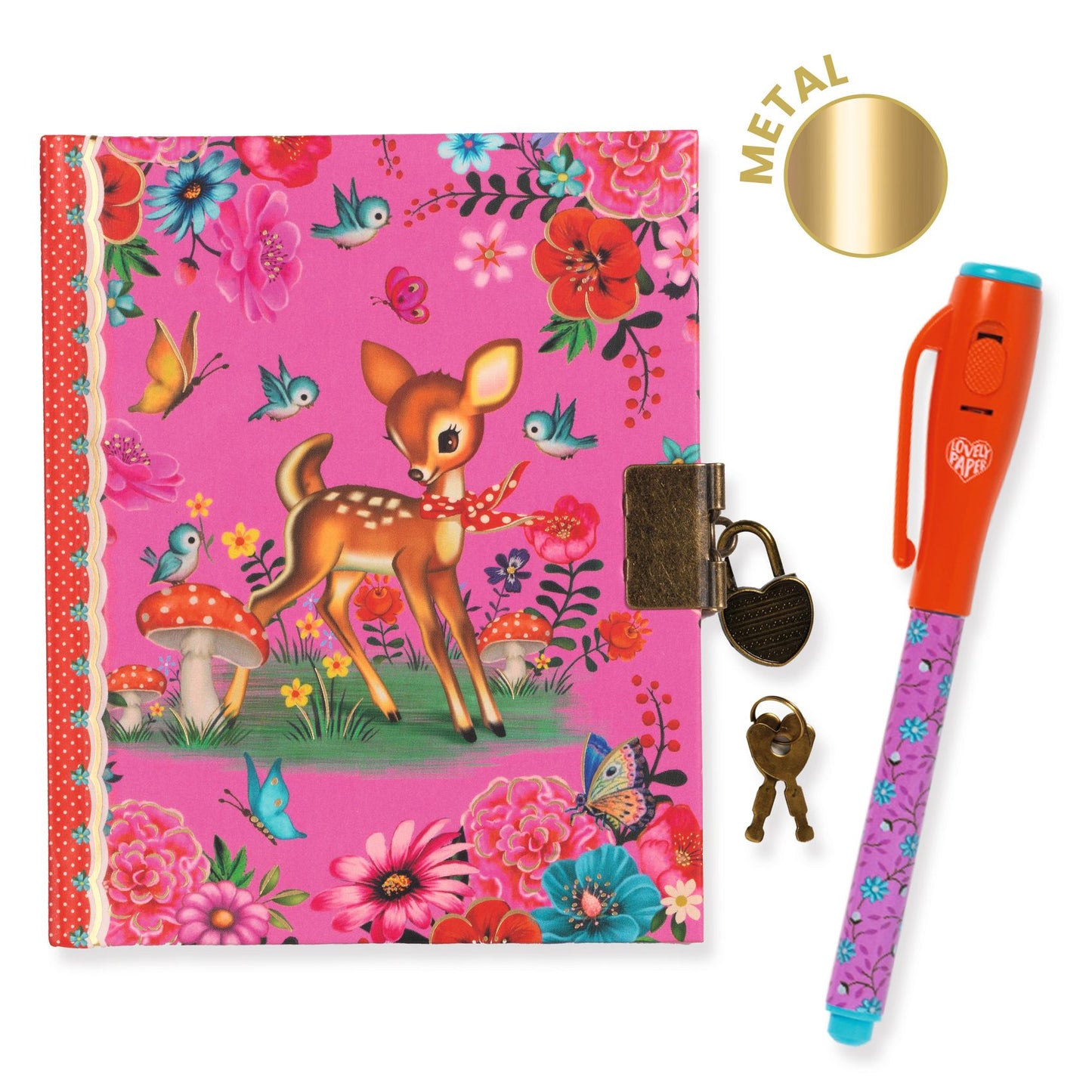 Djeco | Dagboek Fiona met UV pen - DD03651
