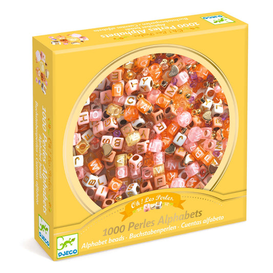 Djeco | Letterkralen - sieraden met naam goud - DJ00031