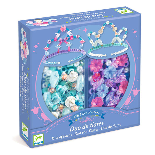 Djeco | Diadeem Tiara blauw - knutselset - DJ00038