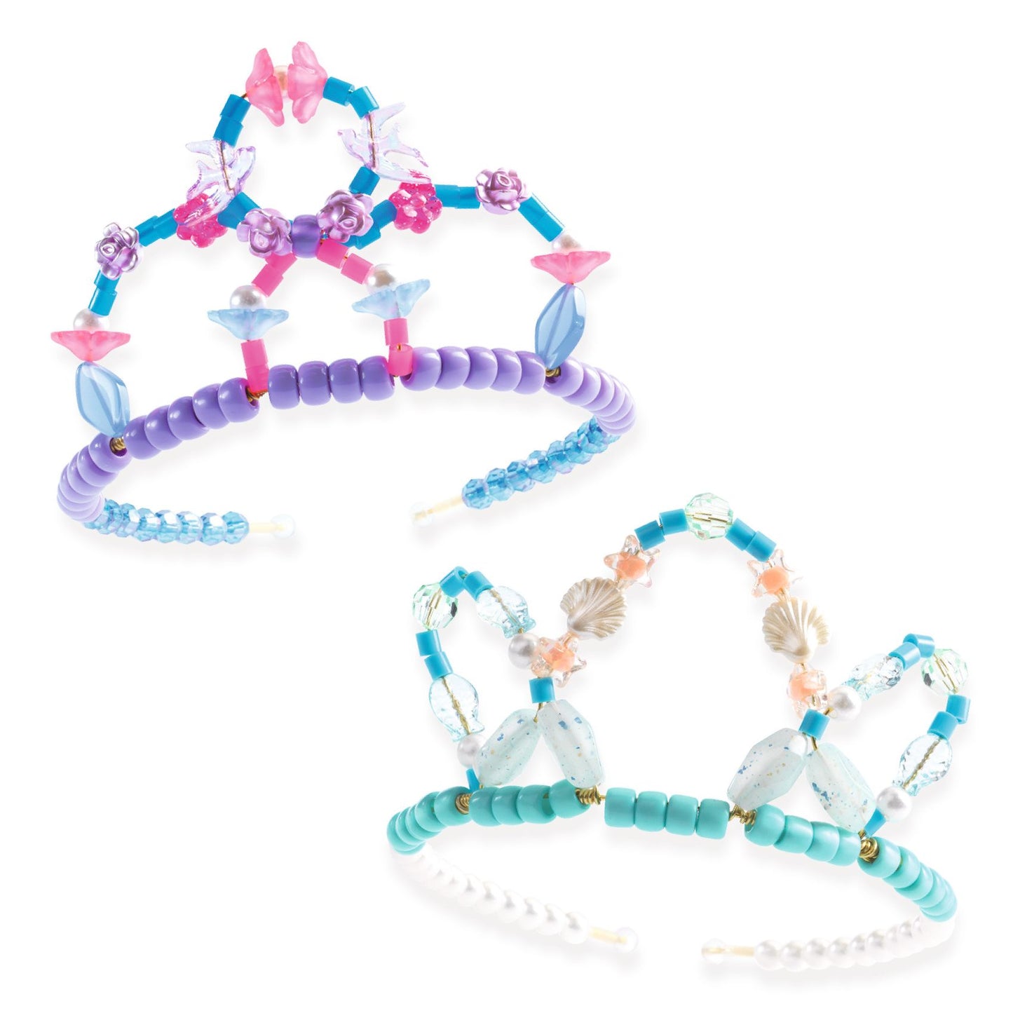 Djeco | Diadeem Tiara blauw - knutselset - DJ00038