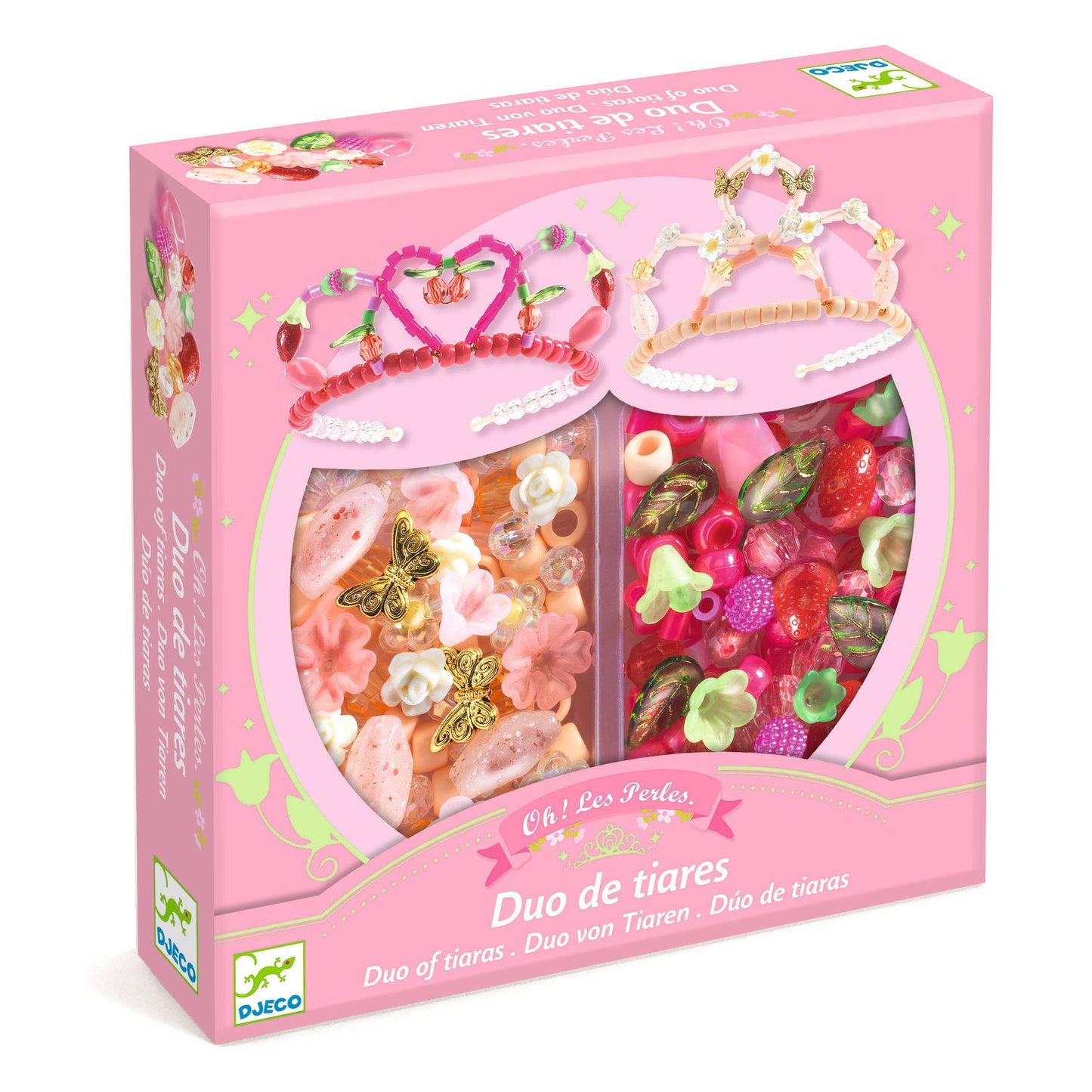 Djeco | Diadeem Tiara roze - knutselset - DJ00039