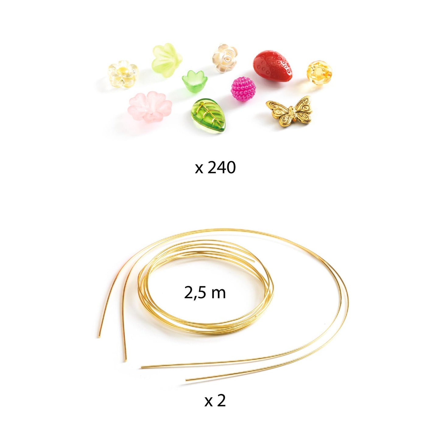 Djeco | Diadeem Tiara roze - knutselset - DJ00039
