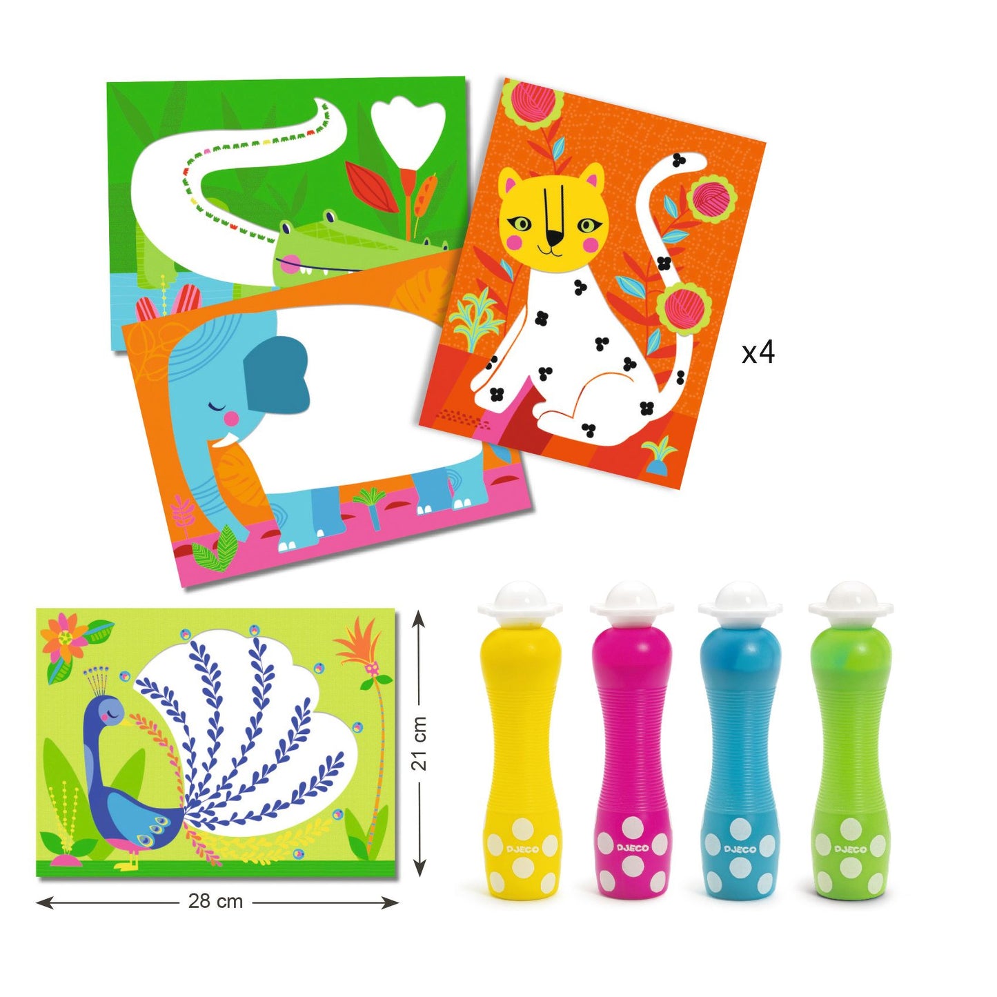Djeco | Petits points - verven met stippen - DJ00081