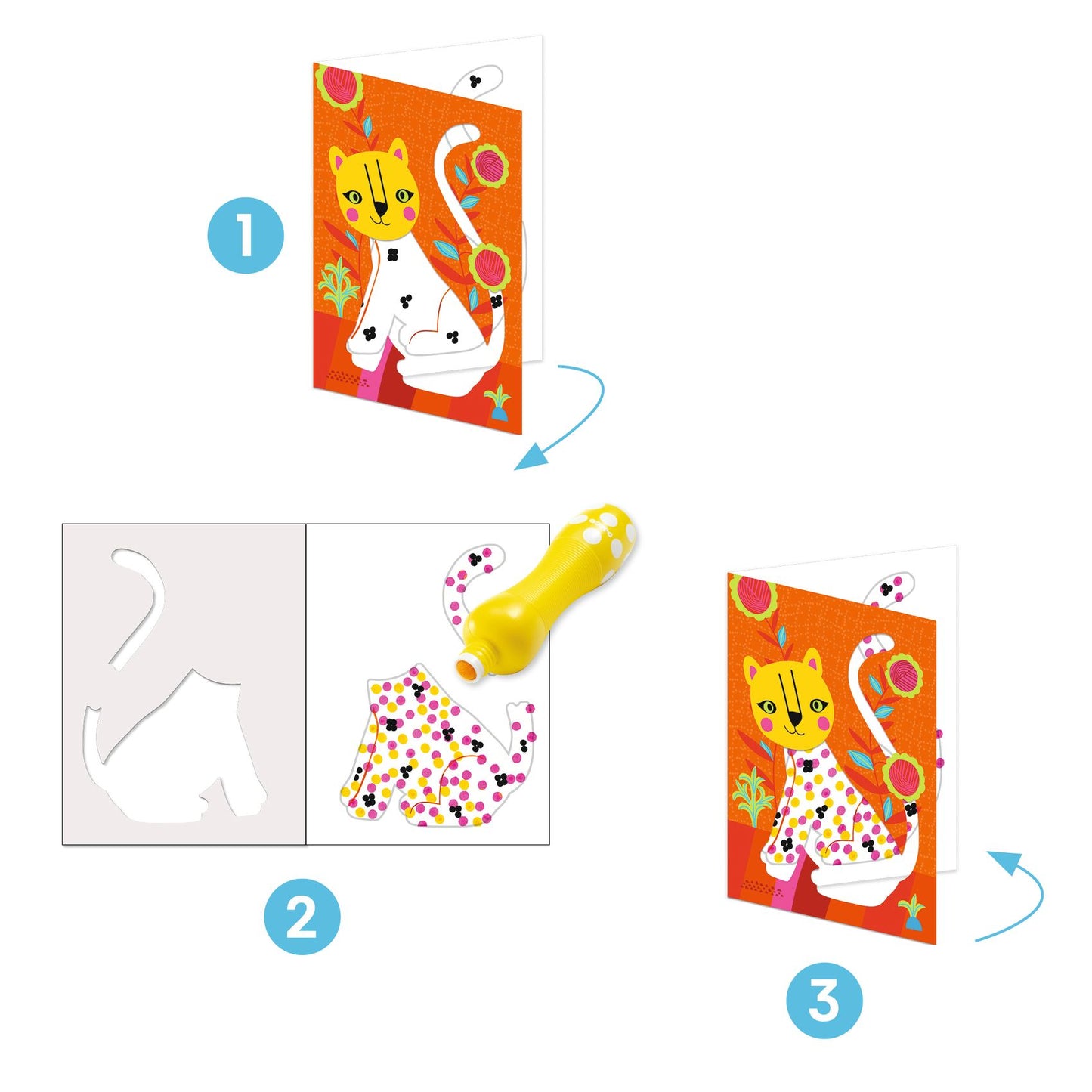 Djeco | Petits points - verven met stippen - DJ00081