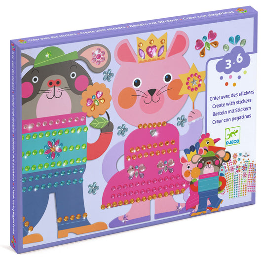 Djeco | Sparkles | stickers plakken - DJ00090
