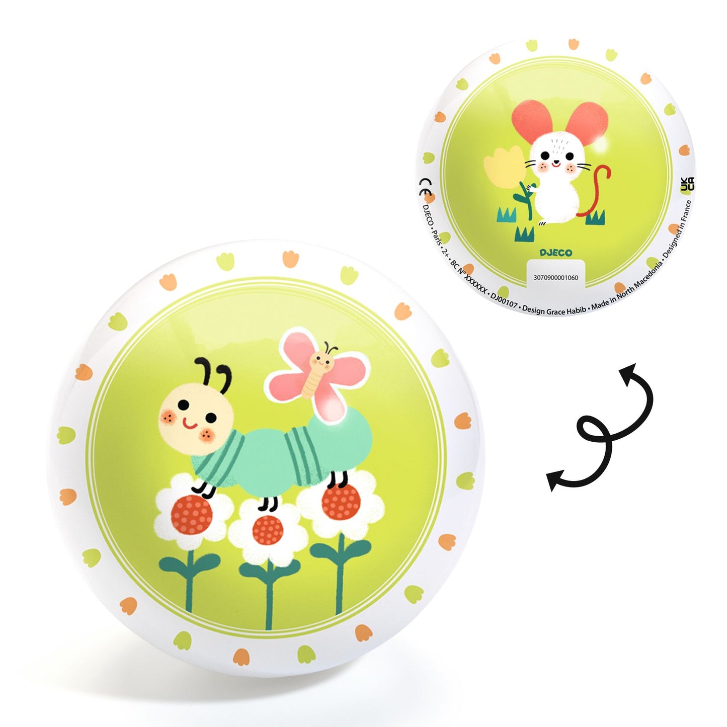 Djeco | Lovely bugs bal 12 cm - DJ00107