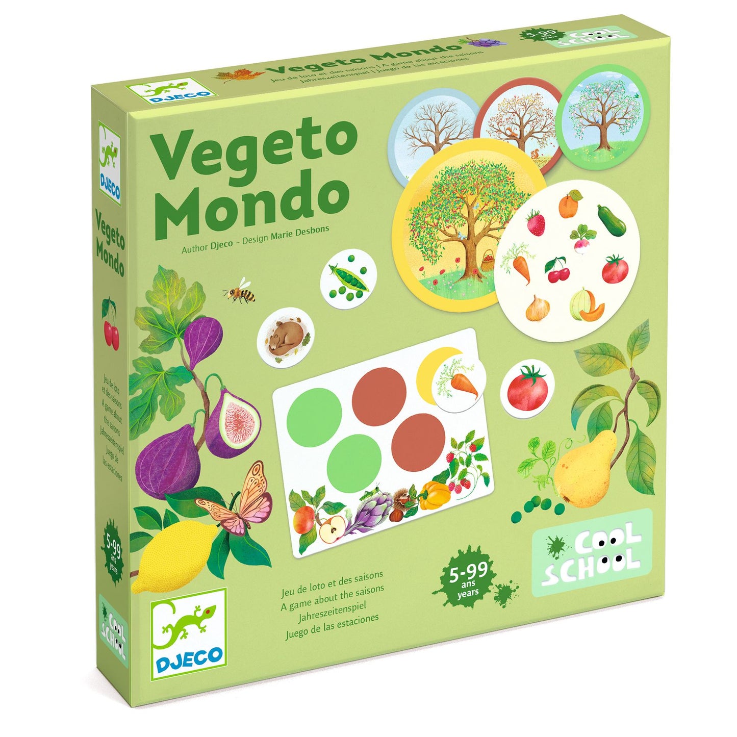 Djeco | Vegeto Mondo - Lottospel - DJ00809