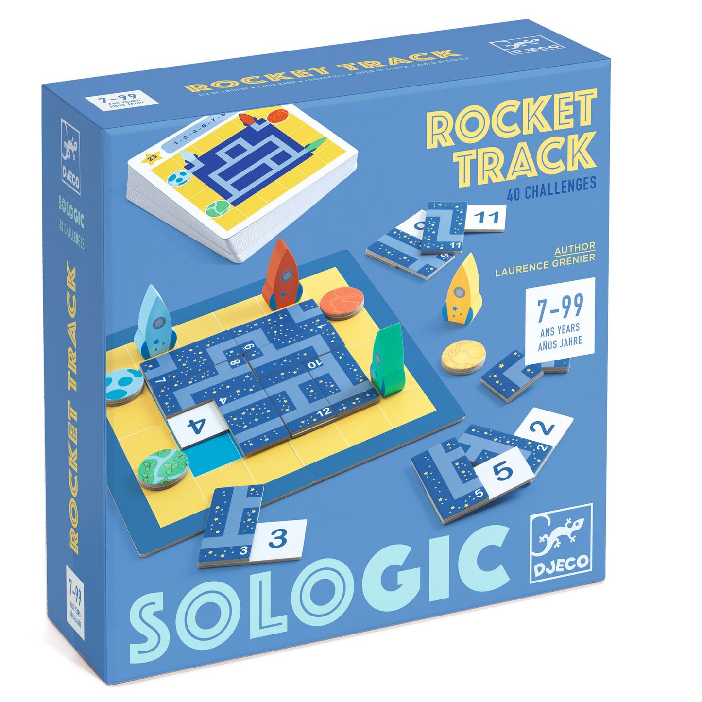 Djeco | Sologic rocket track - logicaspel - DJ00825