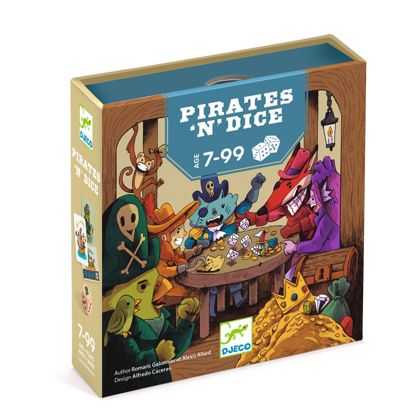 Djeco | Pirates'n'dice dobbelspel - DJ00830
