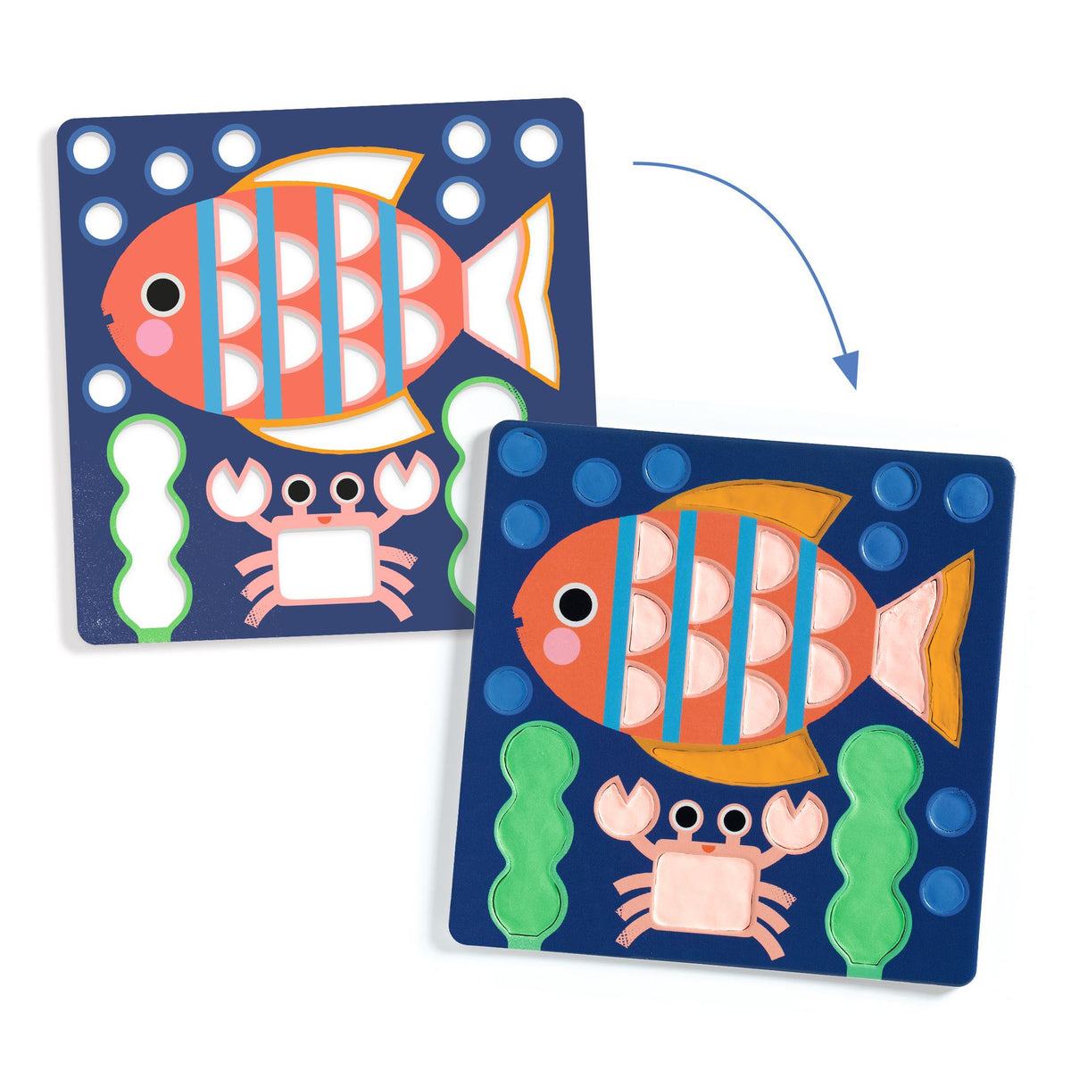Djeco | Kleuren met Luchtdrogende Klei Cheeky Underwater - DJ00958