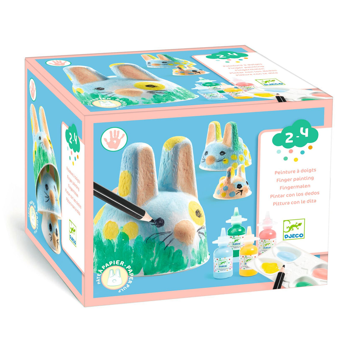 Djeco | Vingerverf Bunny Trio - DJ00962