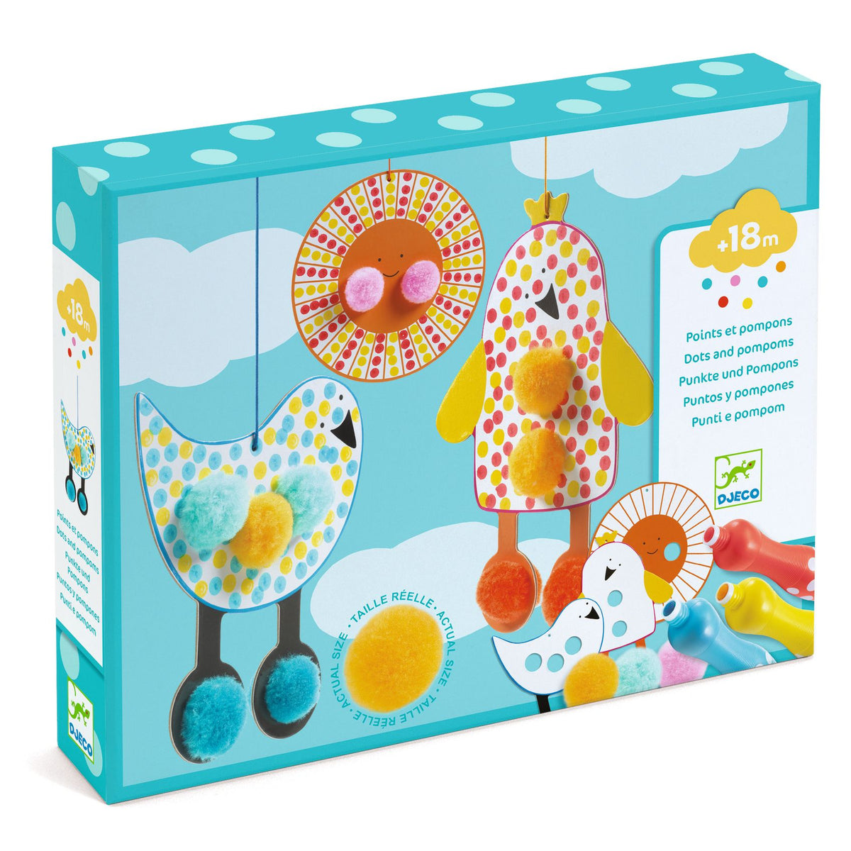 Djeco | Dots & Pompoms In the Sky - DJ00964