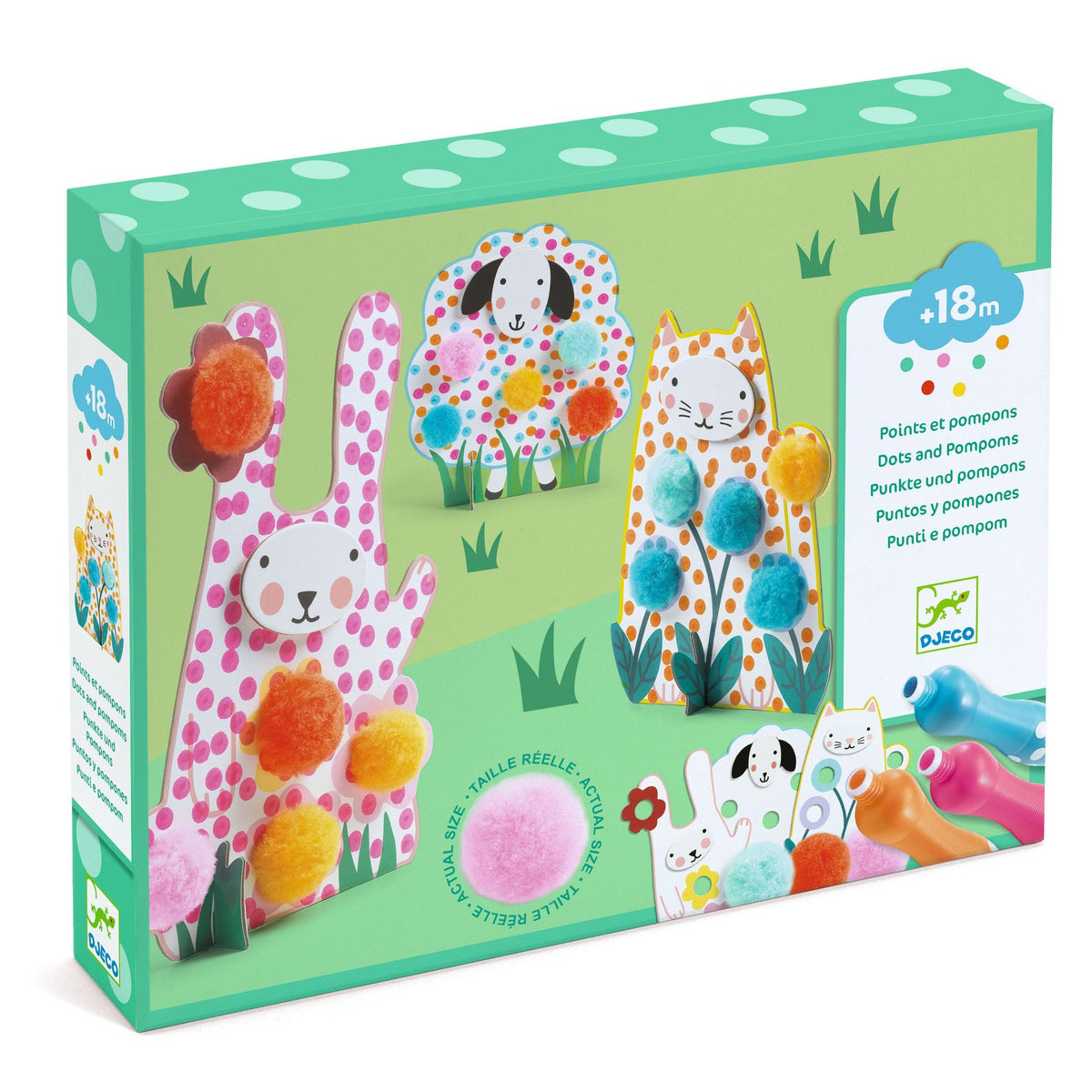 Djeco | Dots & Pompoms In the Grass - DJ00965