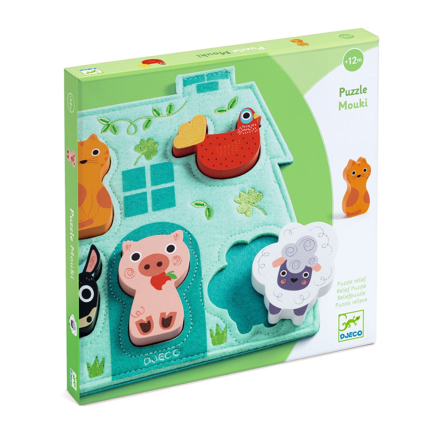 Djeco | mouky vilten puzzel