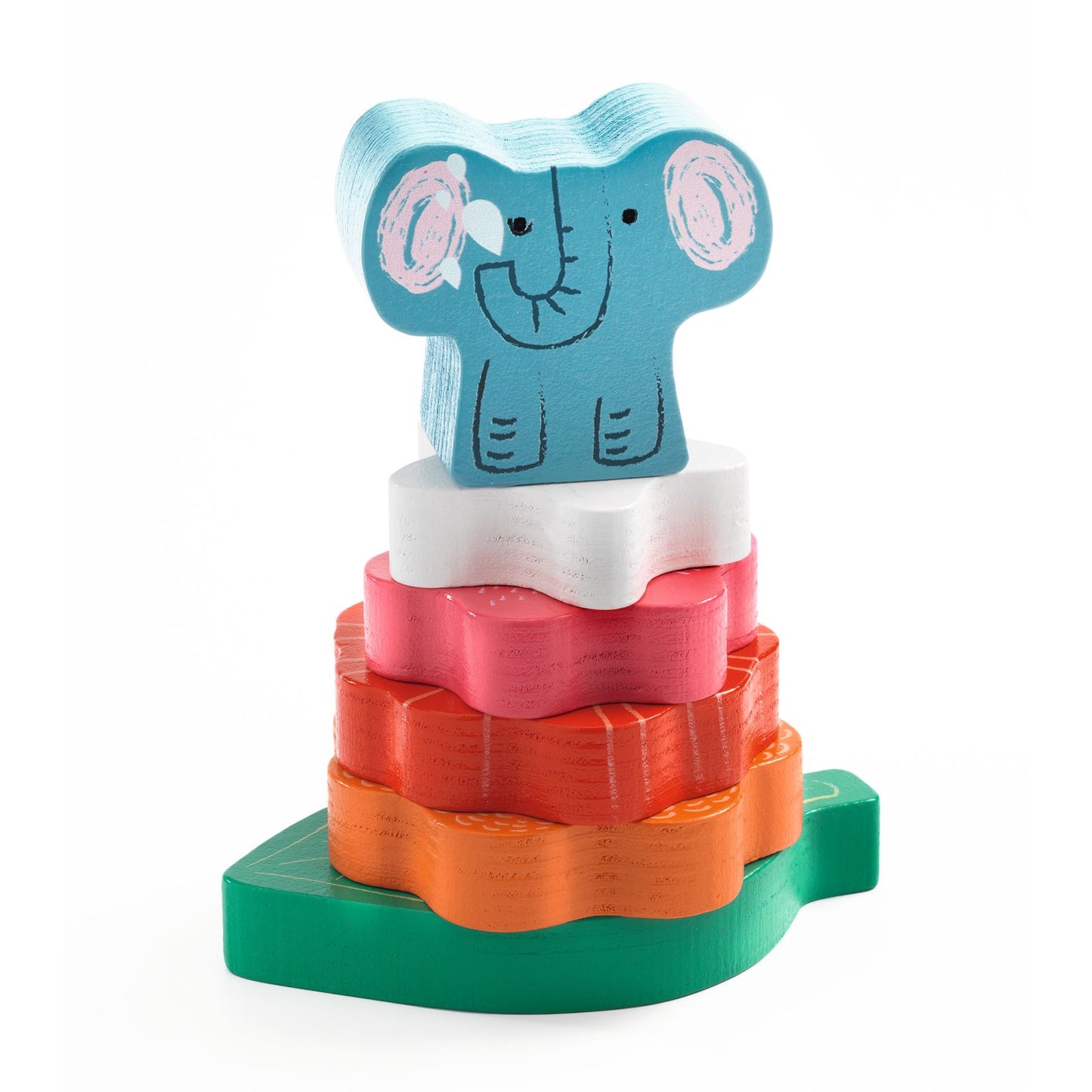 Djeco | puzzel puzz & stack happy