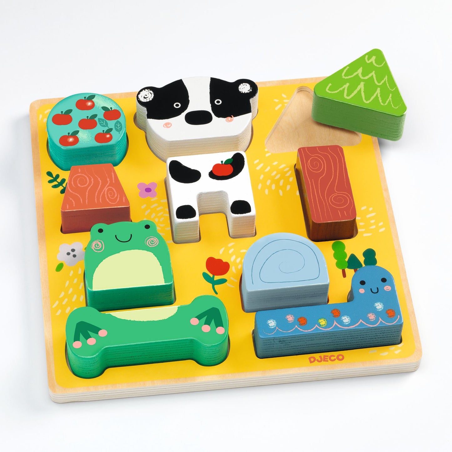 Djeco | puzzel puzz & match happy