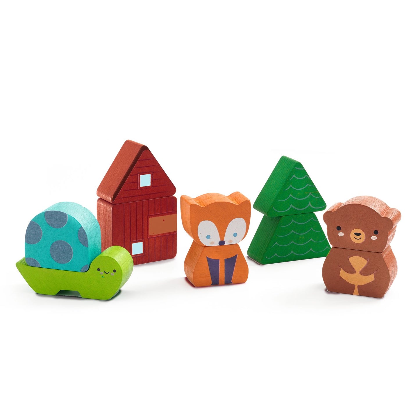 Djeco | puzzel puzz & match rainbow