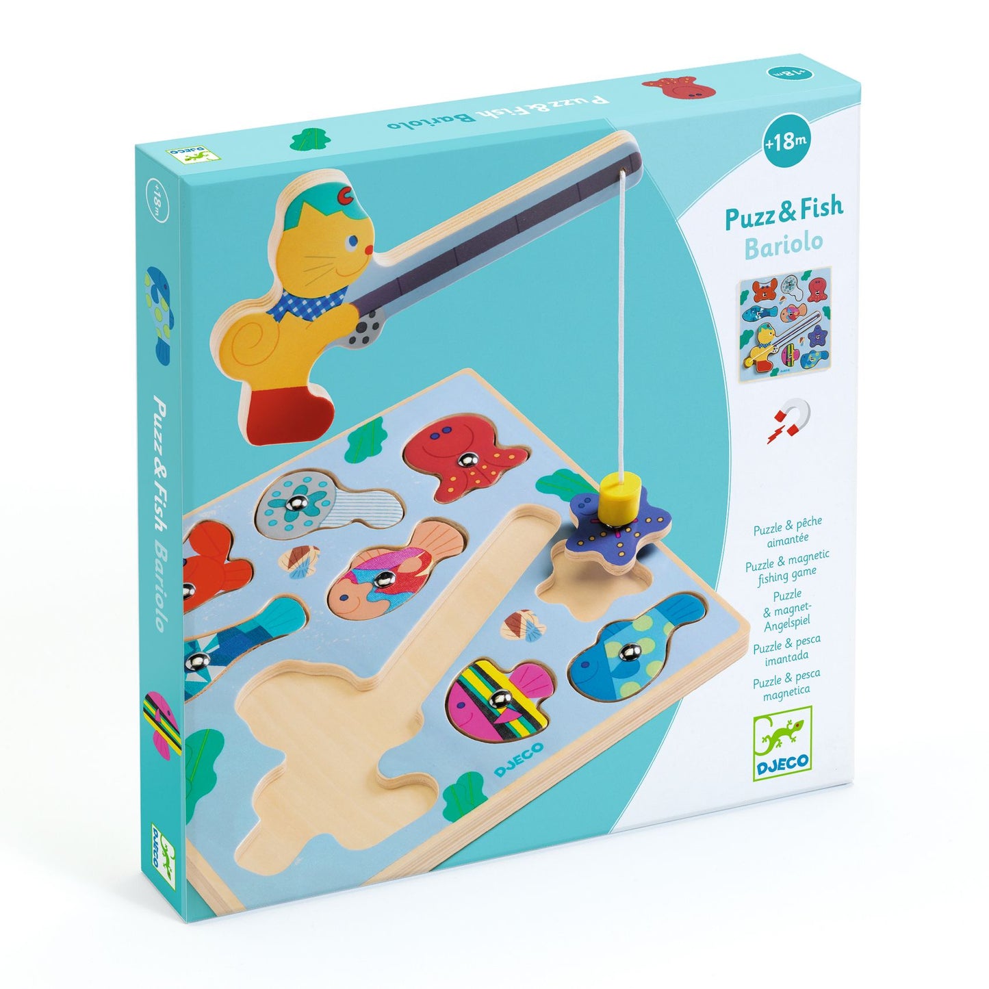 Djeco | puzzel puzz & fish Bariolo
