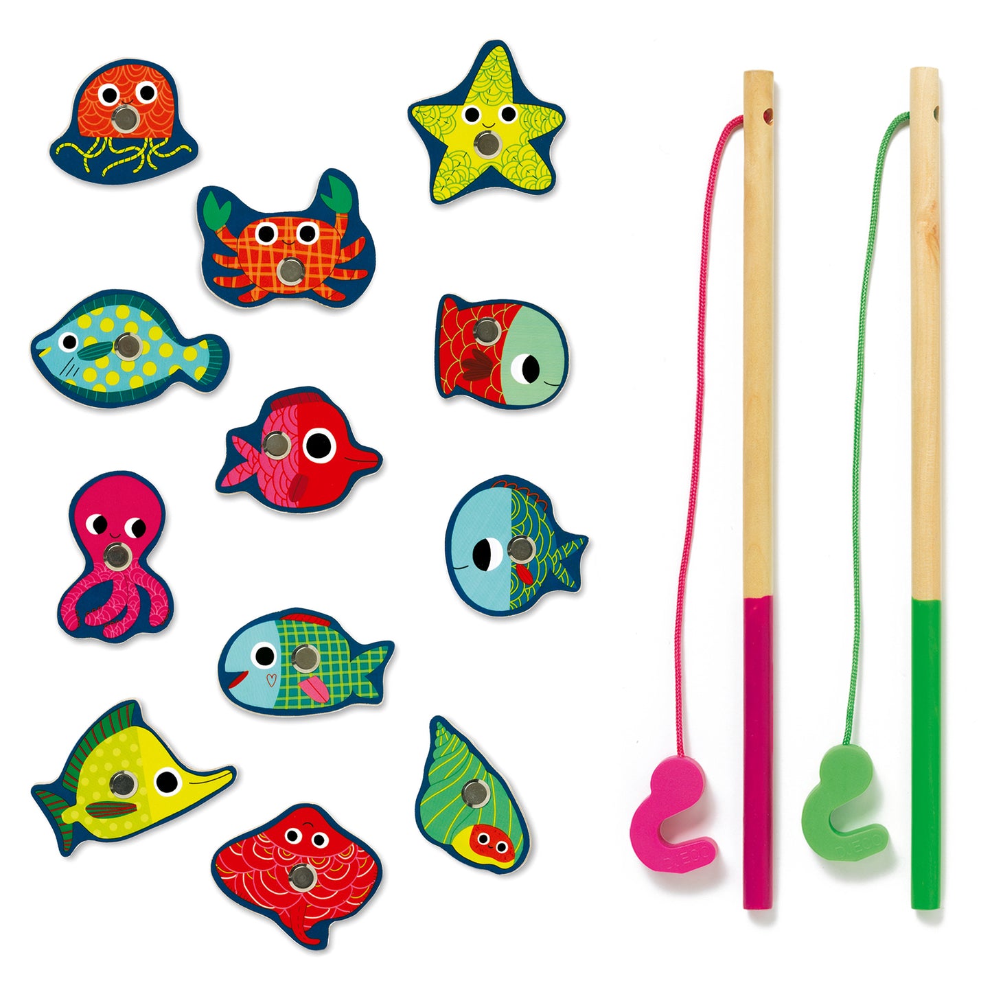 Djeco | Fishing Colour visjes vangen