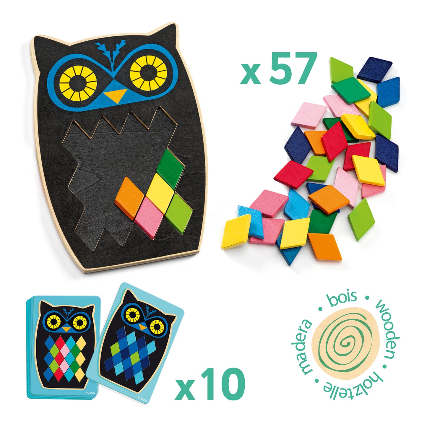 Djeco | Mosa boo mozaiëk spel - DJ01693