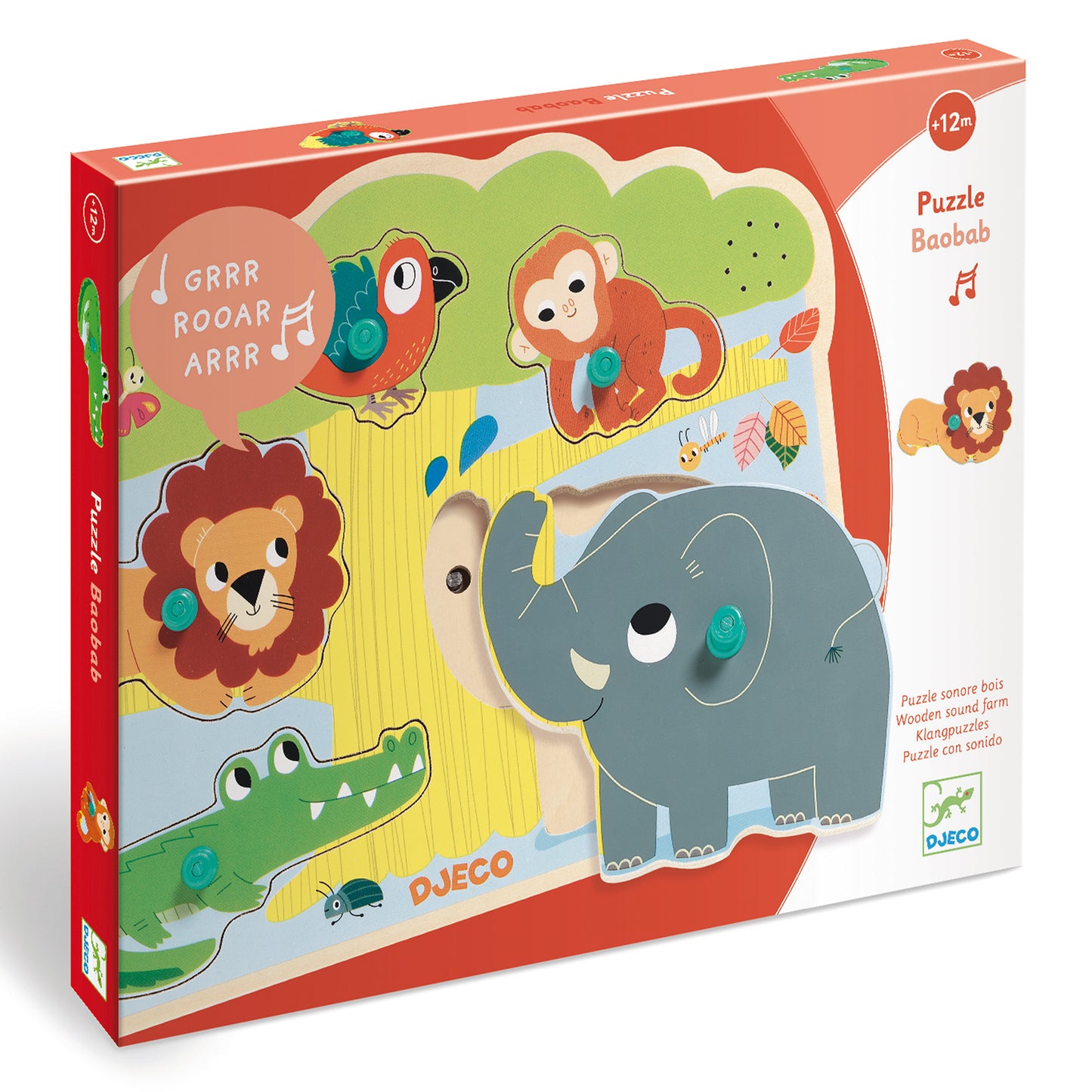 Djeco | spound puzzel Baobob
