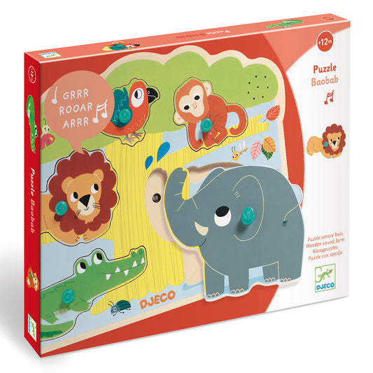 Djeco | spound puzzel Baobob