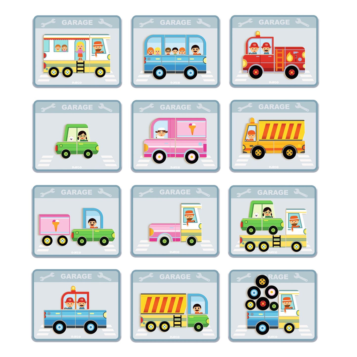Djeco | InZeBox vehicles - DJ03074