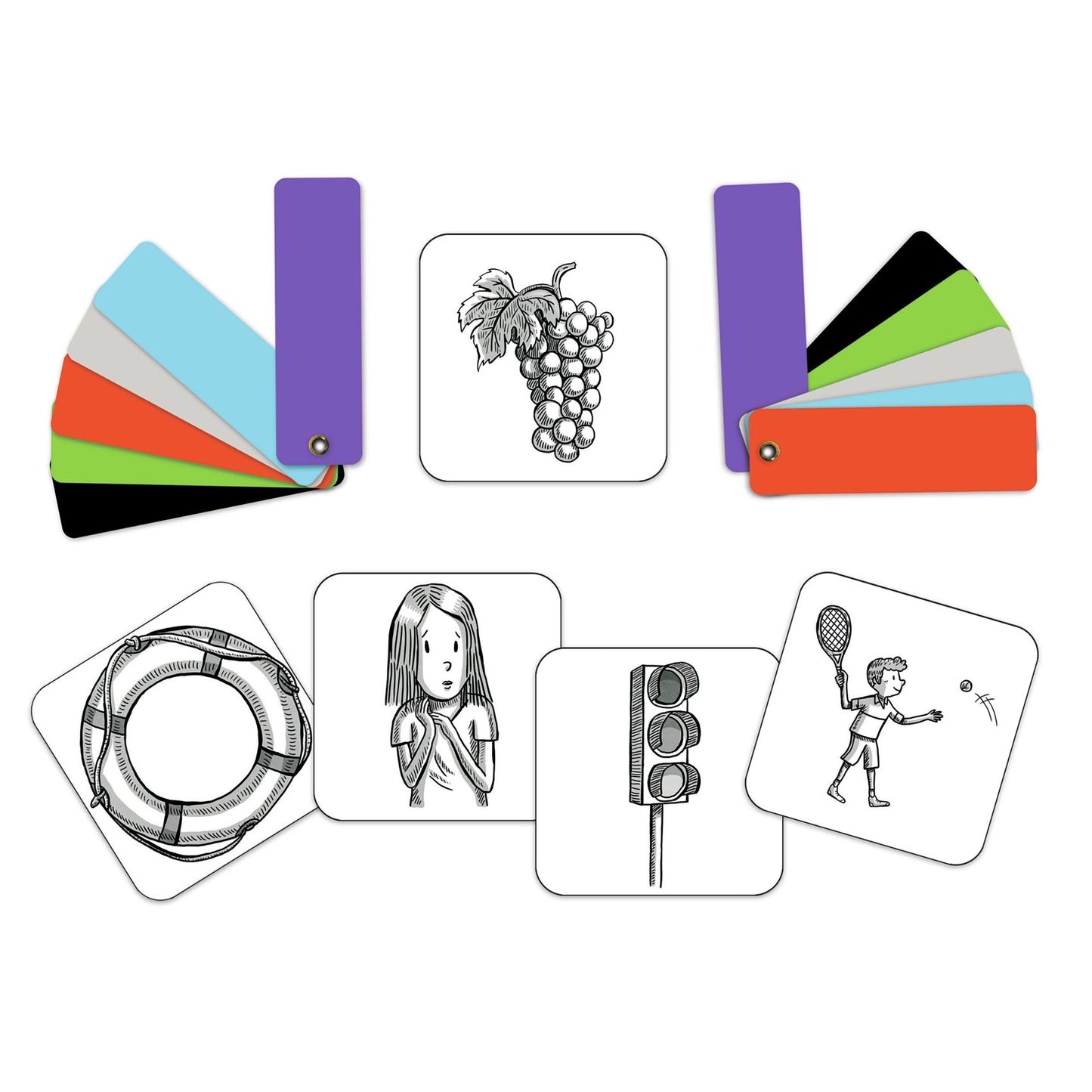 Djeco | kaartspel Color Connect  - DJ05088