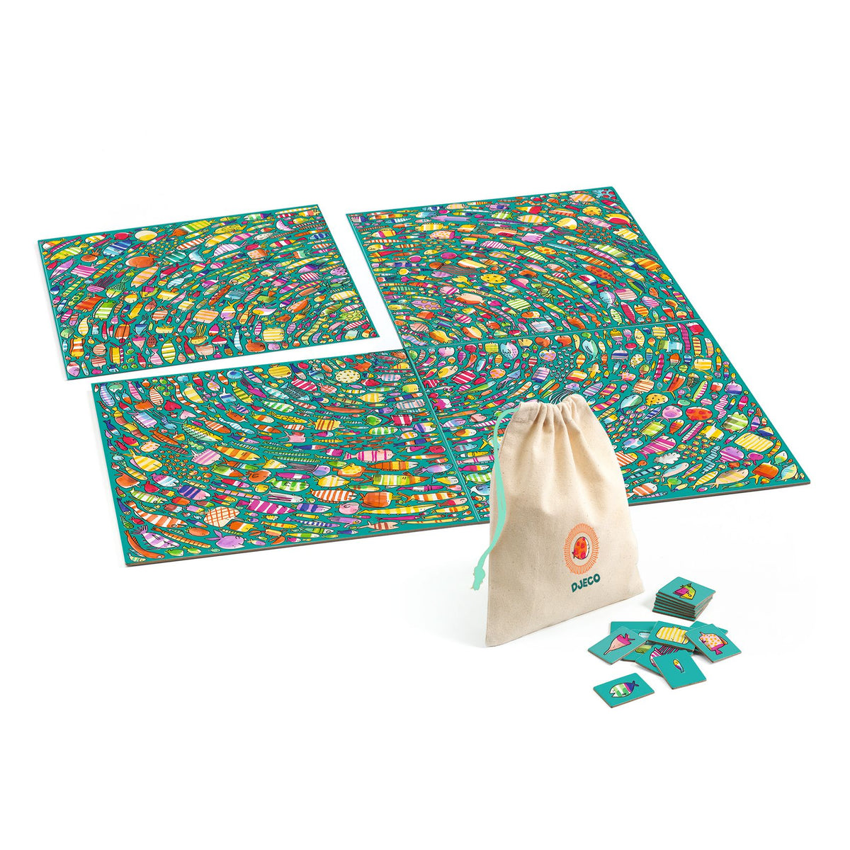 Djeco | Zoekspel Fishy-Fish - DJ05246