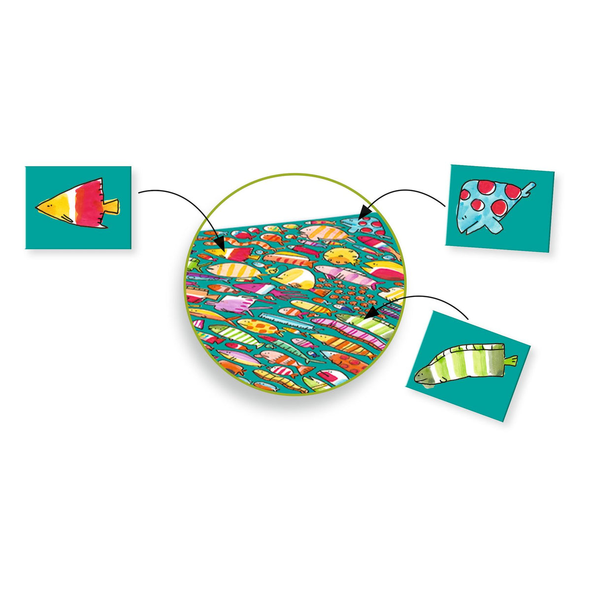 Djeco | Zoekspel Fishy-Fish - DJ05246
