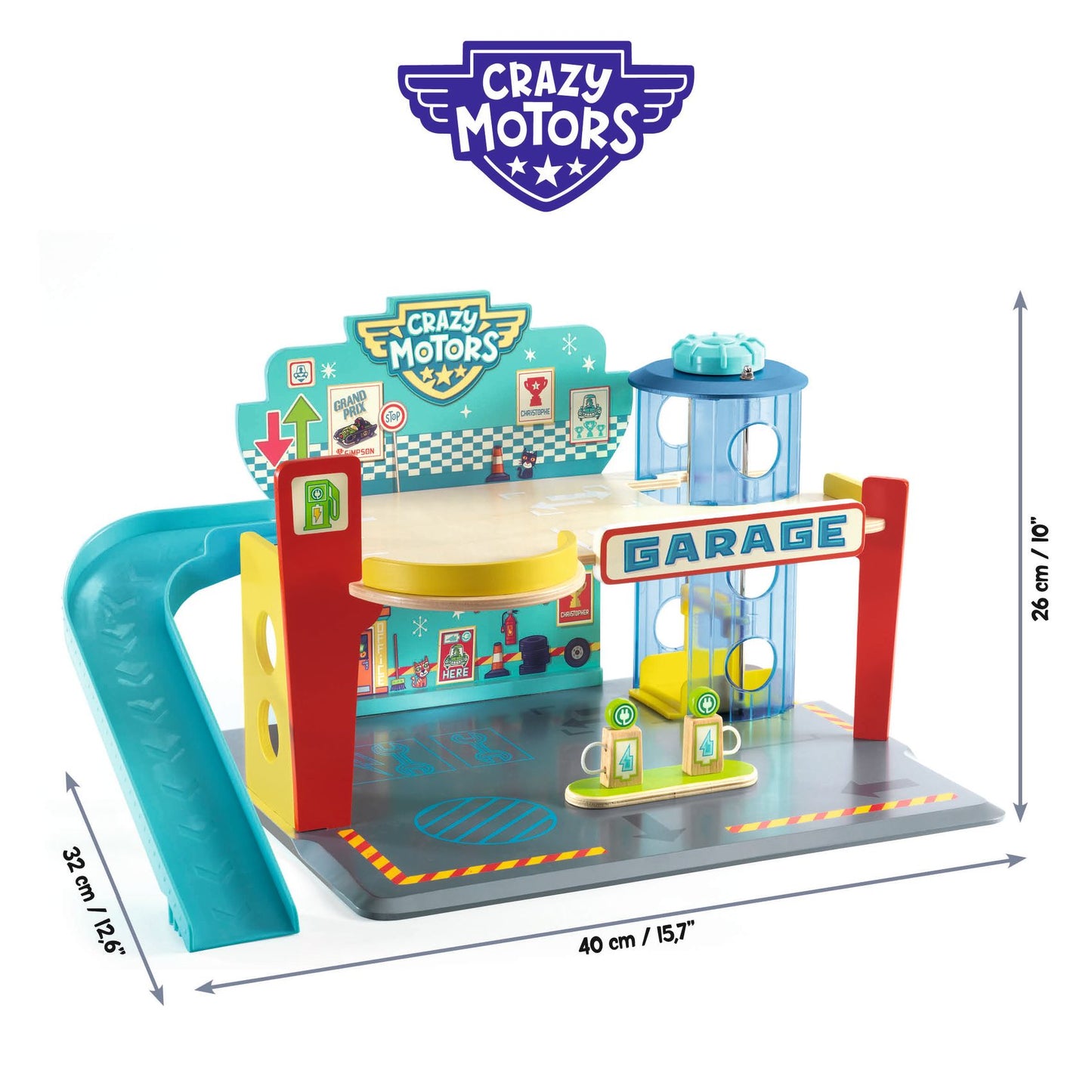 Djeco | Crazy Motors Garage - DJ05495