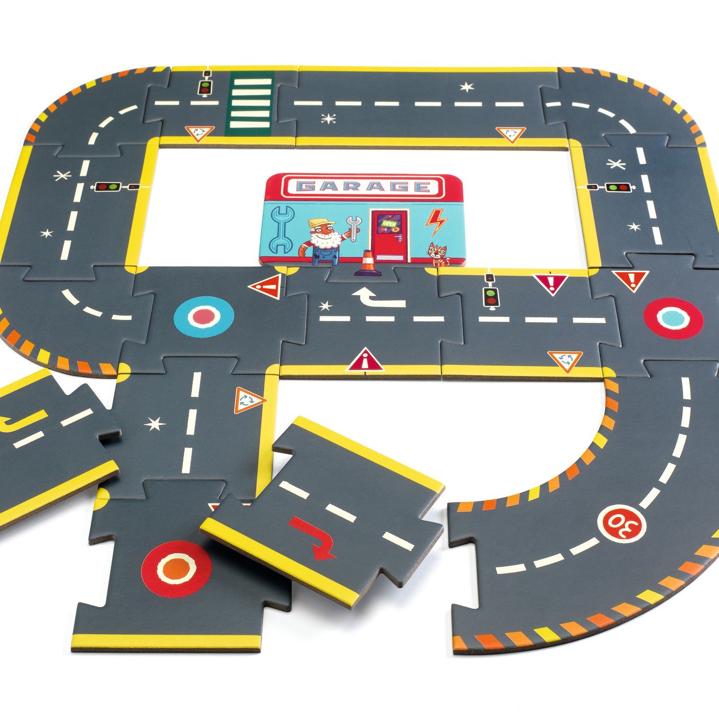 Djeco | Crazy Motors Circuit puzzel - DJ05498