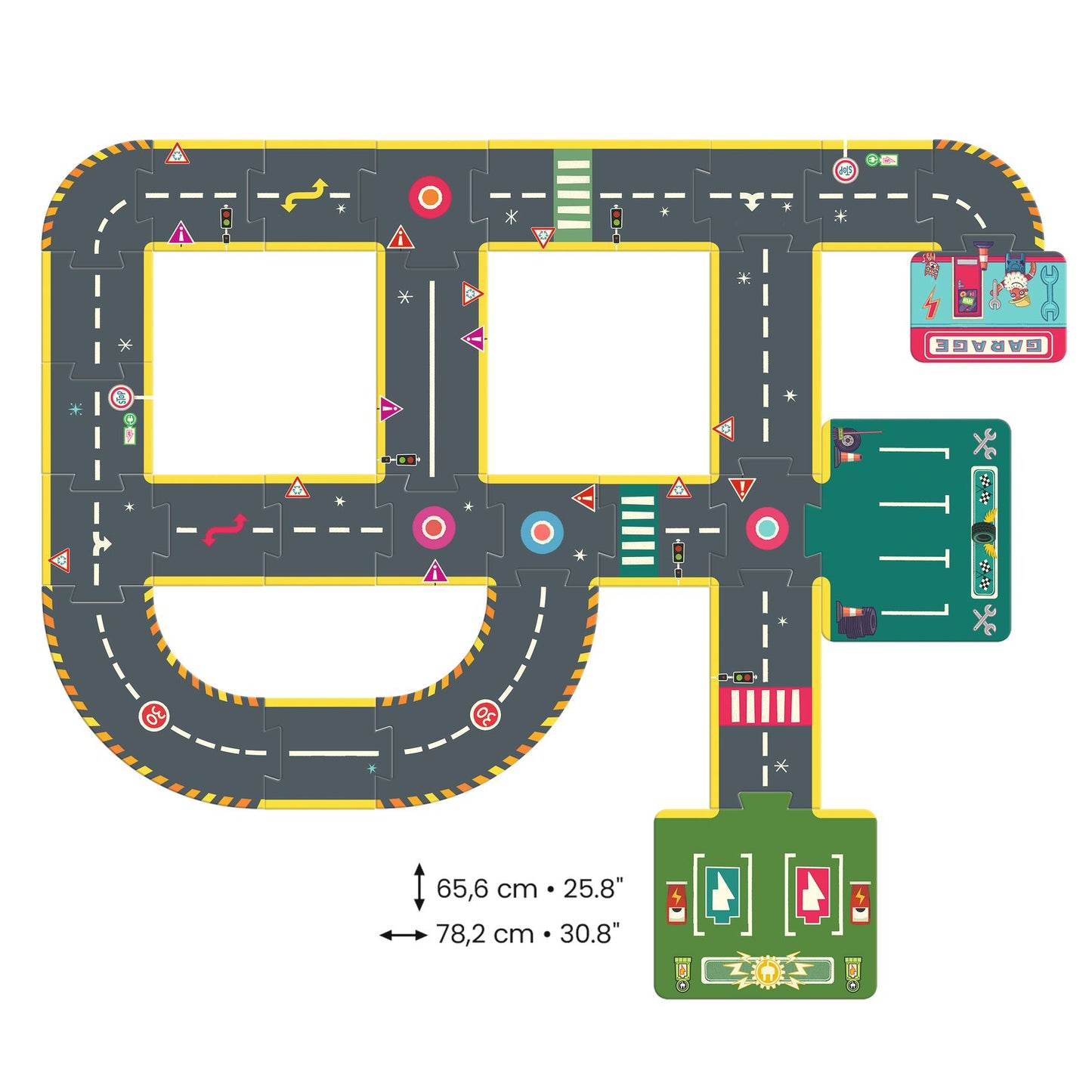 Djeco | Crazy Motors Circuit puzzel - DJ05498