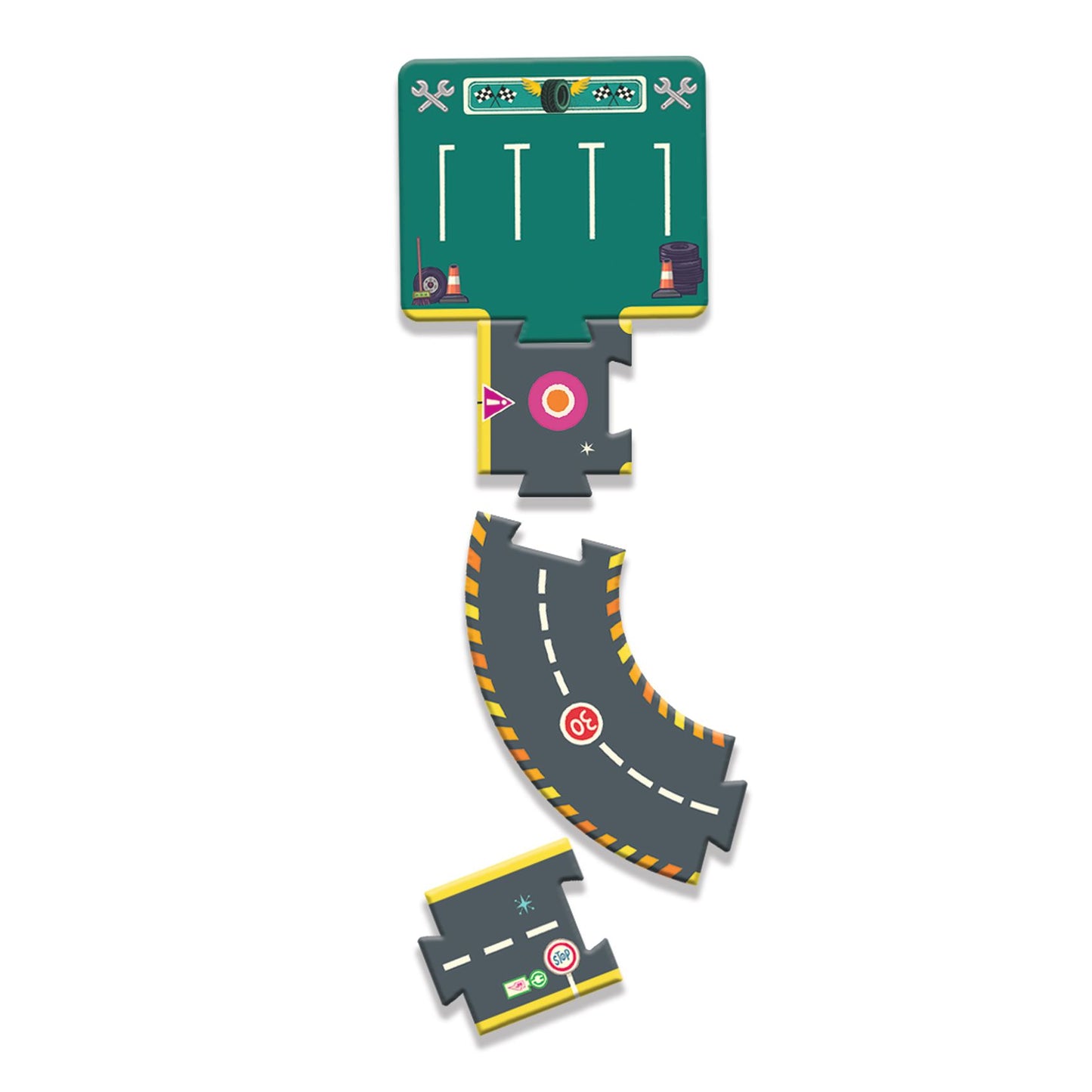 Djeco | Crazy Motors Circuit puzzel - DJ05498