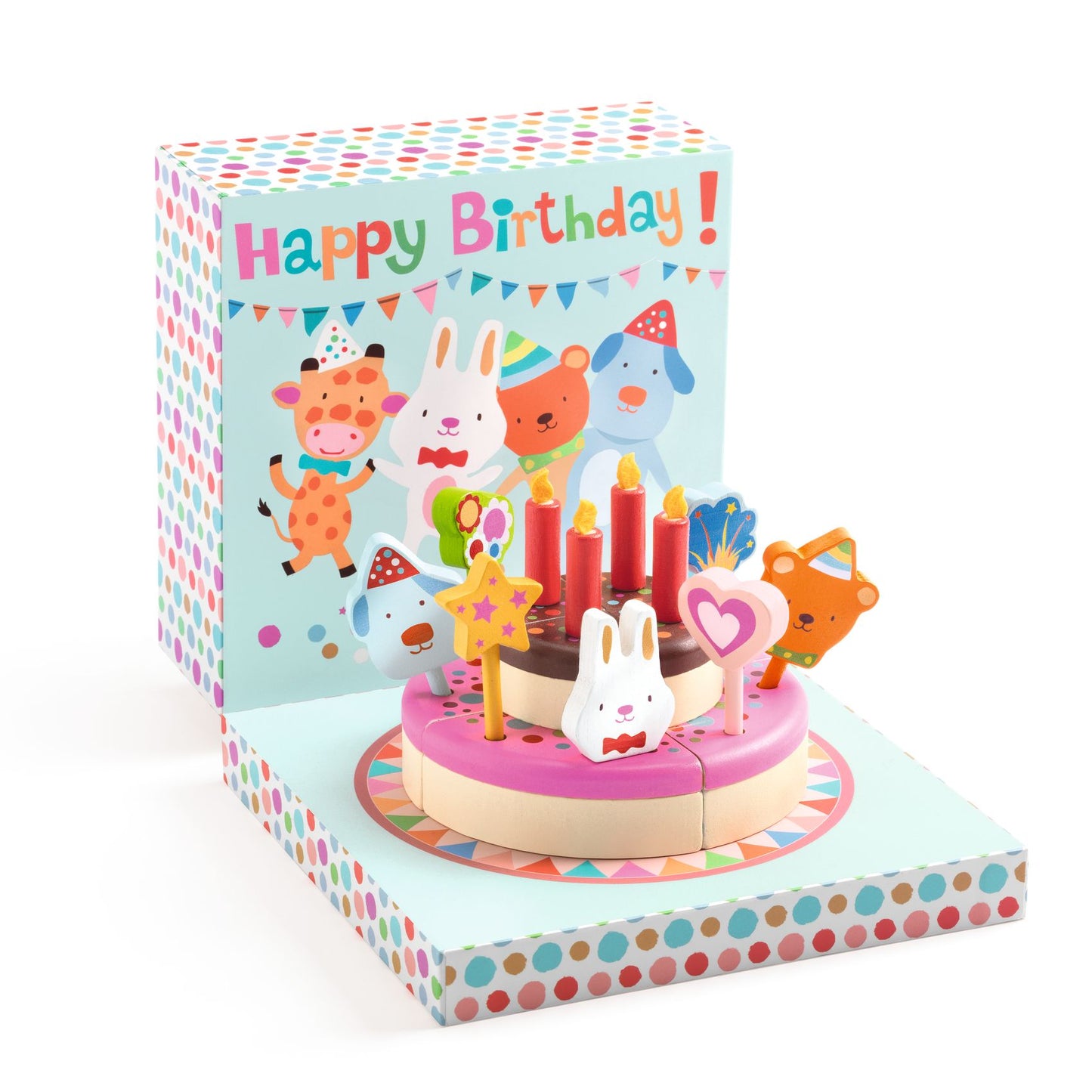 Djeco | Happy Birthday - verjaardagstaart - DJ05512