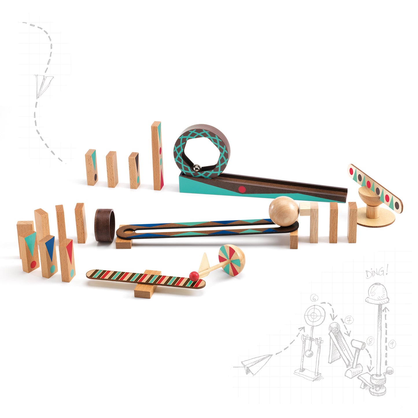 Djeco | Zig & Go - roll 28 stuks - DJ05640